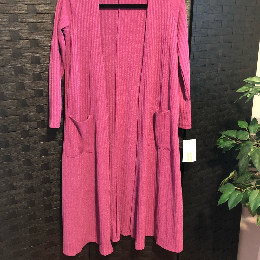 CLEARANCE NWT Lularoe Sarah  Pink Cardigan